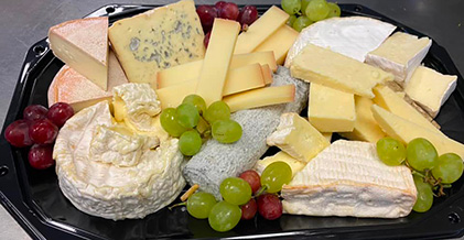 Assiette de fromage restaurant traiteur à Tournai